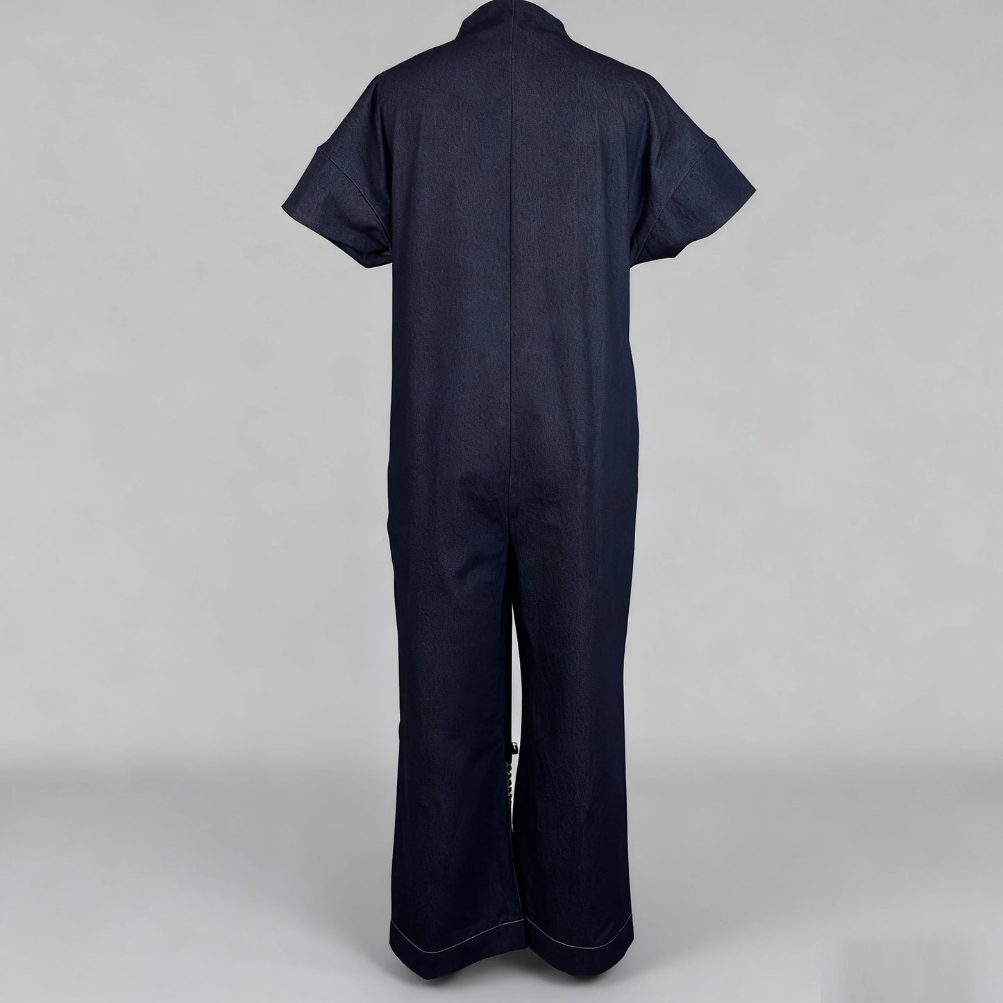 Wide-Leg Cotton Jumpsuit