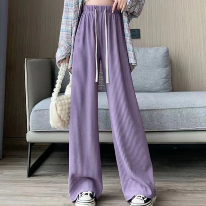 Casual Wide-Leg Pants