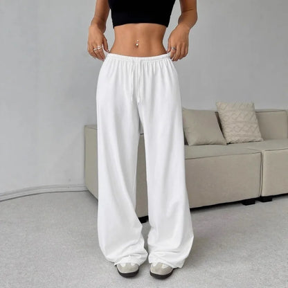 Wide-Leg Casual Pants