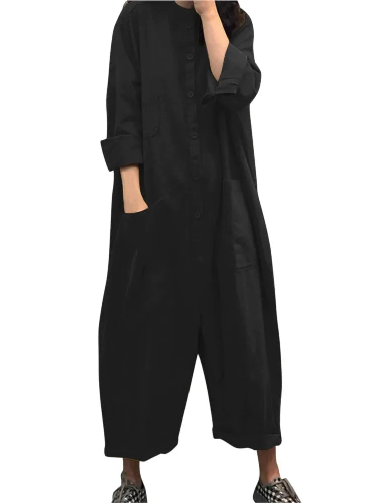Casual Pocket Jumpsuit