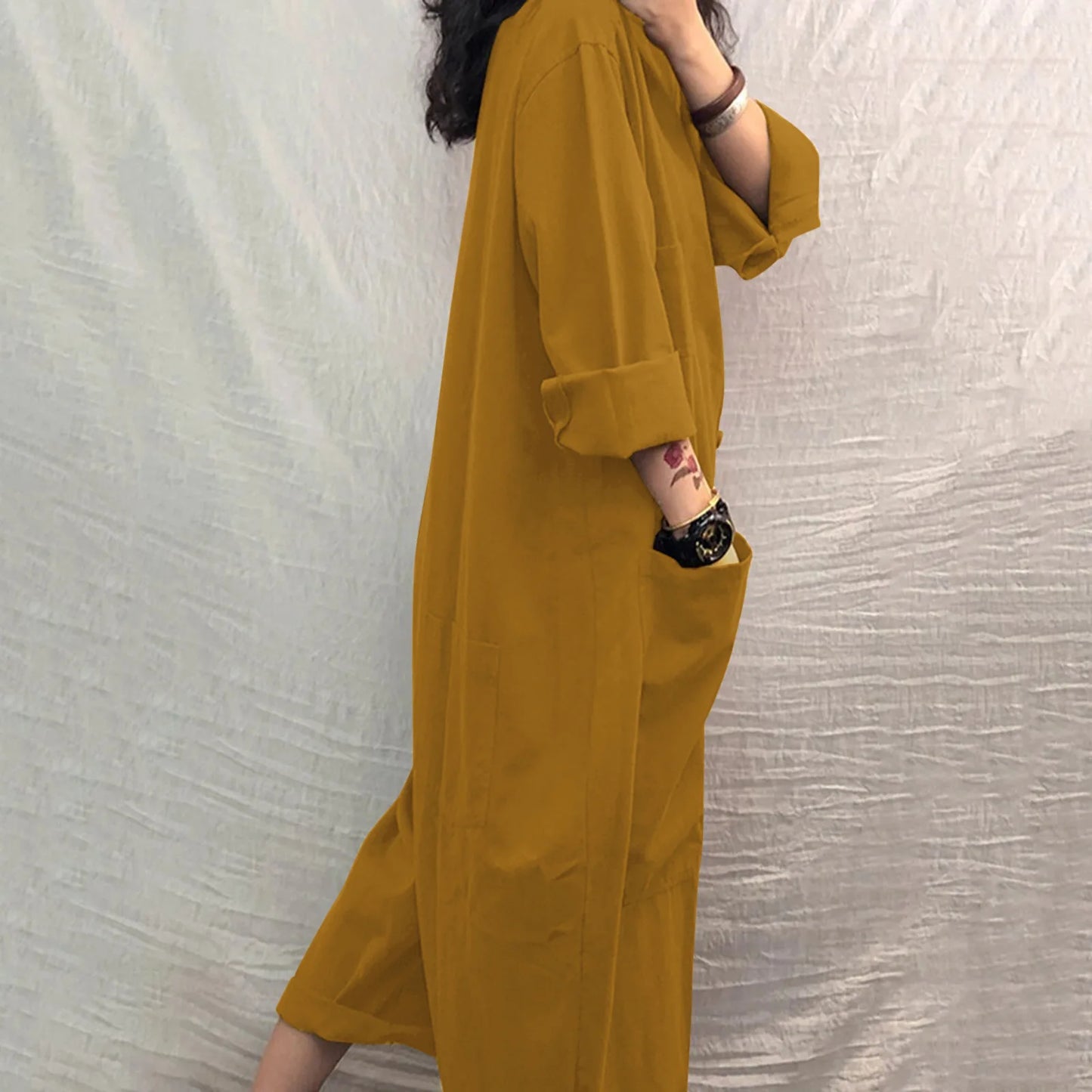 Casual Pocket Jumpsuit