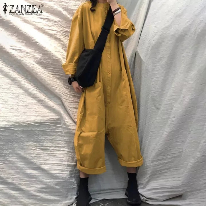 Casual Pocket Jumpsuit