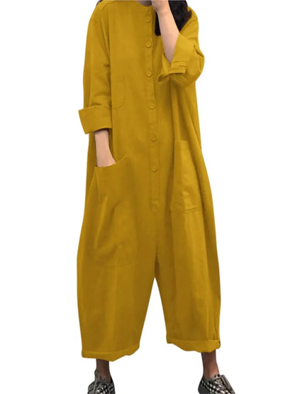 Casual Pocket Jumpsuit