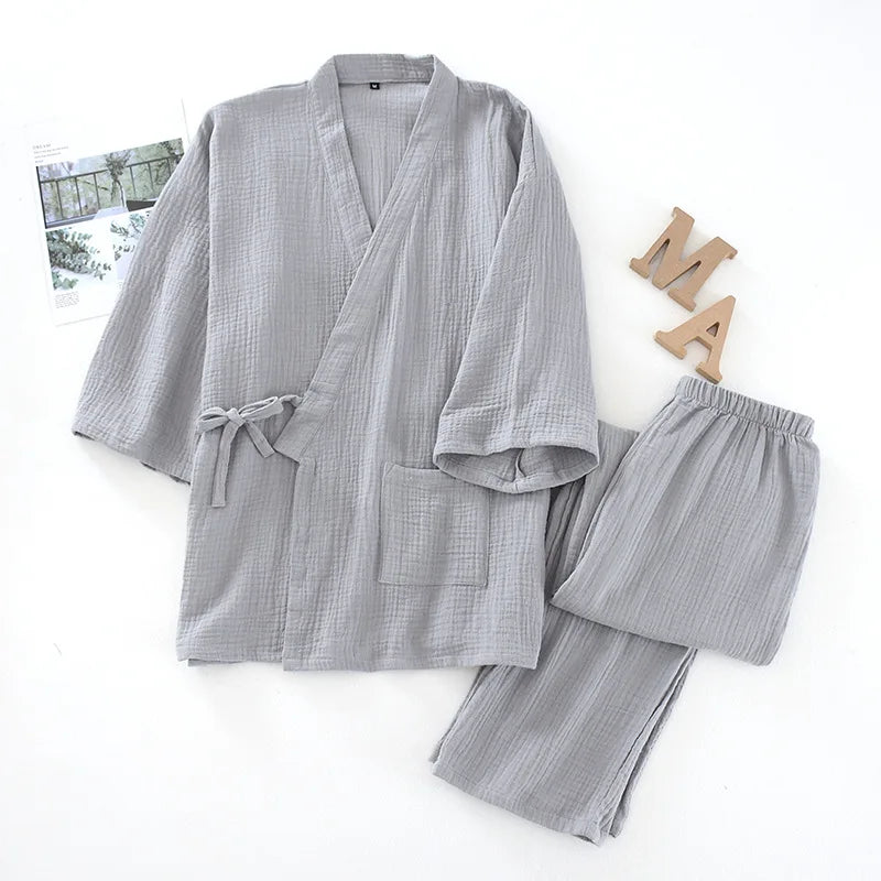 Cotton Kimono Set