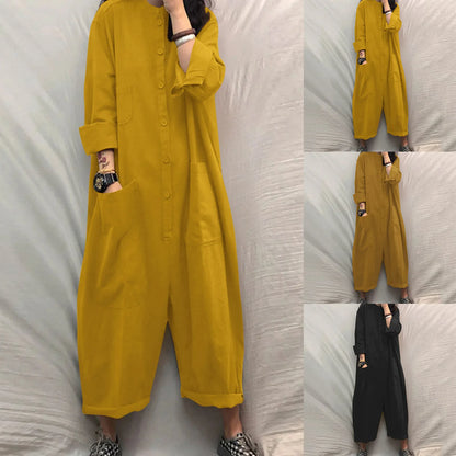 Casual Pocket Jumpsuit