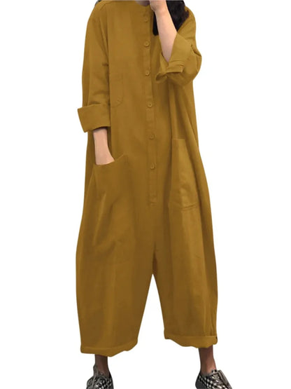 Casual Pocket Jumpsuit