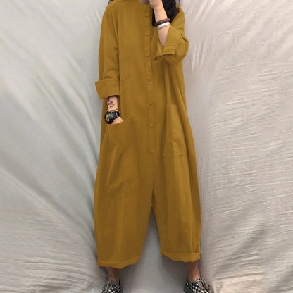 Casual Pocket Jumpsuit