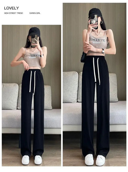 Casual Wide-Leg Pants