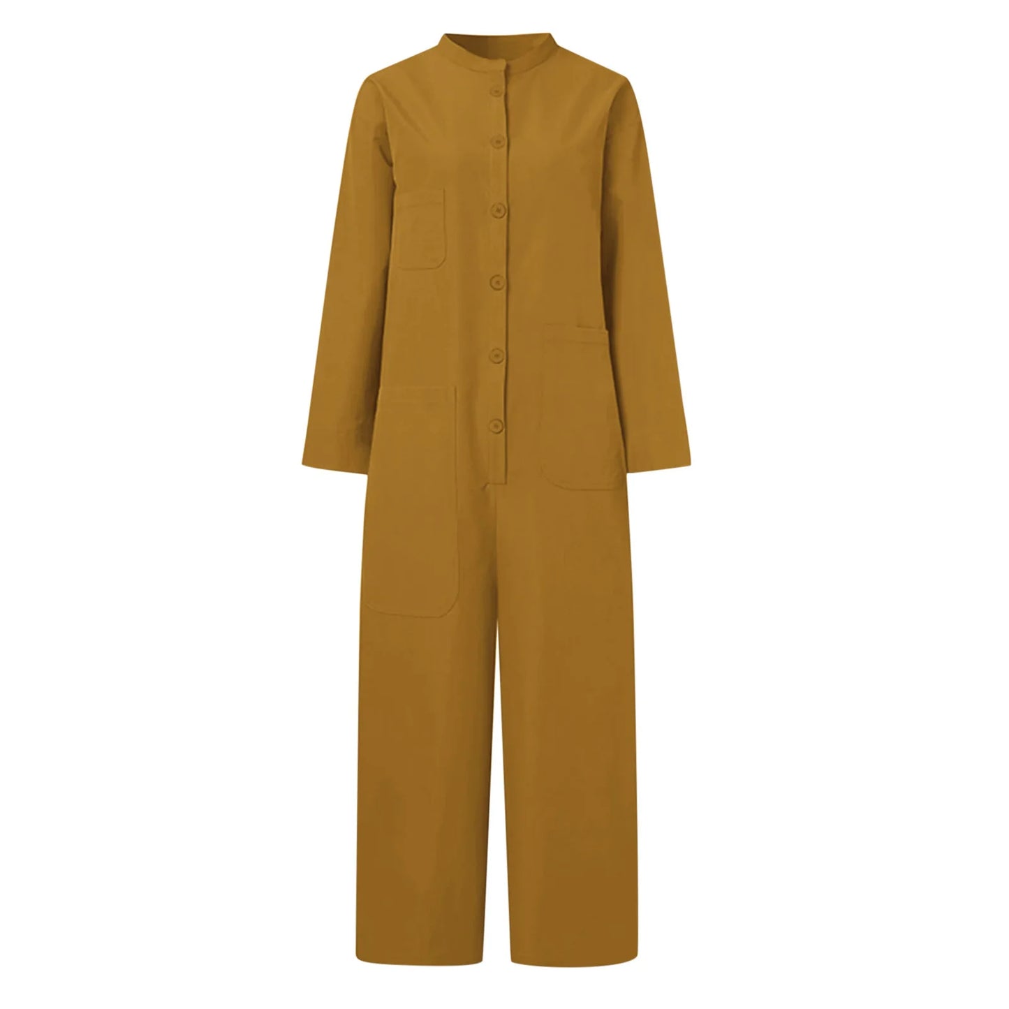 Casual Pocket Jumpsuit