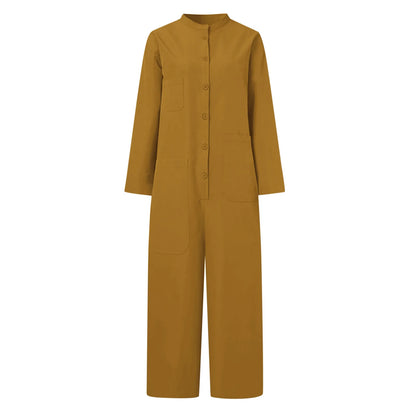 Casual Pocket Jumpsuit
