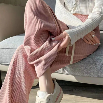 Casual Wide-Leg Pants