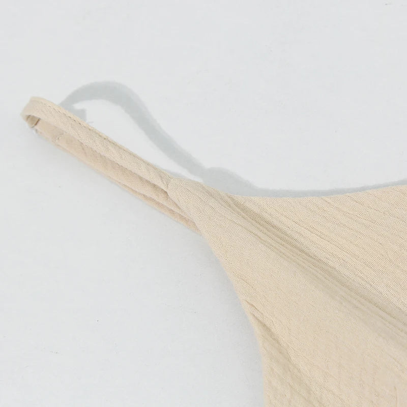 100% Cotton Muslin Maxi Dress: Adjustable Strap Summer Gown