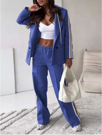 Stylish Ribbon Hoodie Set