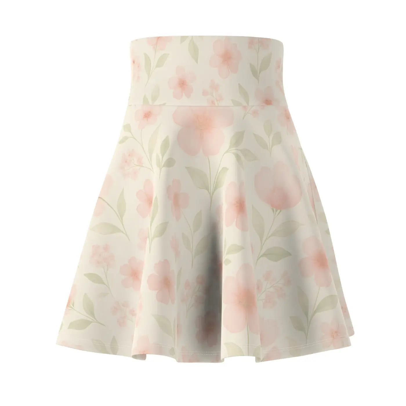 Floral Women’s Skater Skirt – Cute Summer Skirt - Dipaliz