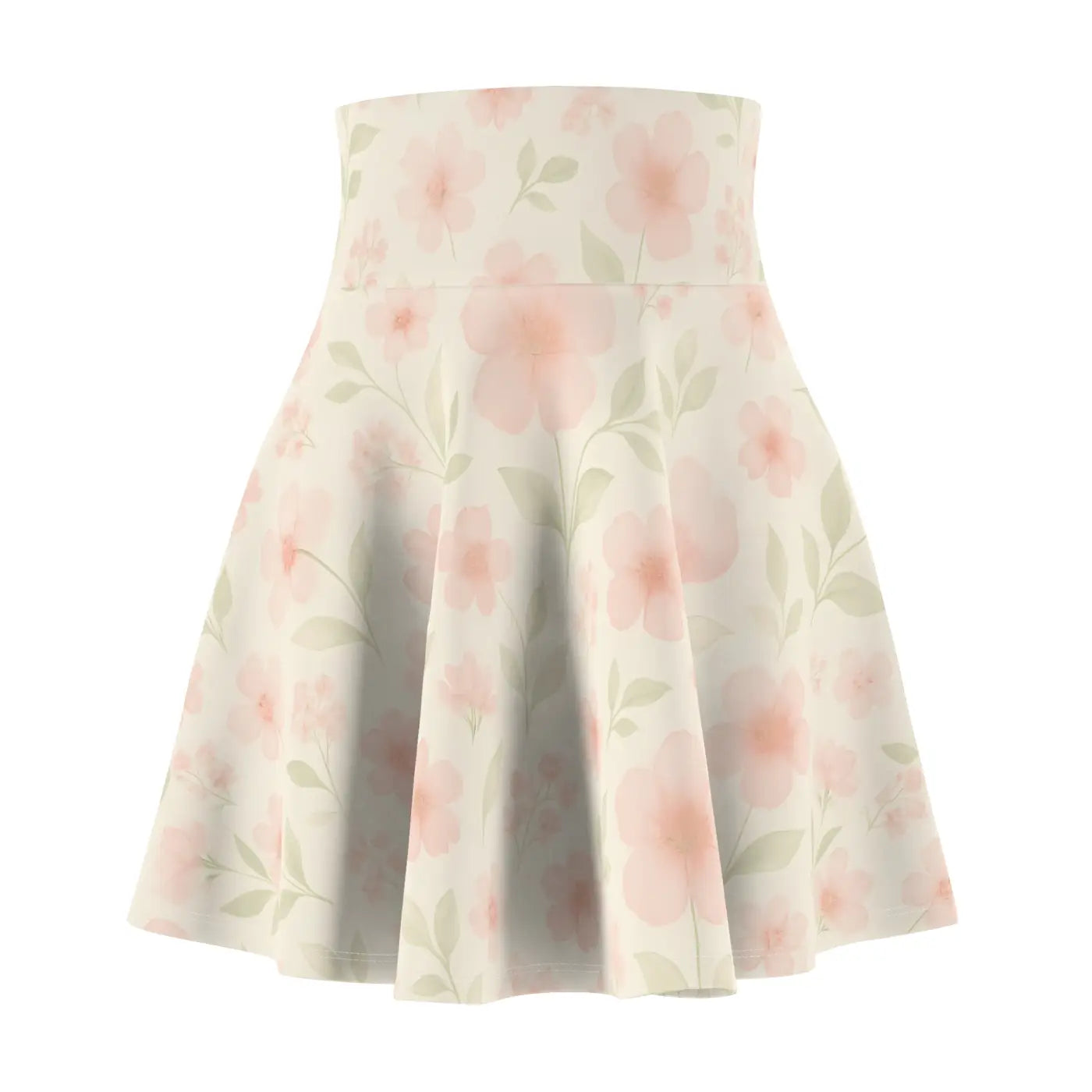 Floral Women’s Skater Skirt – Cute Summer Skirt - Dipaliz