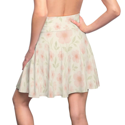 Floral Women’s Skater Skirt – Cute Summer Skirt - Dipaliz